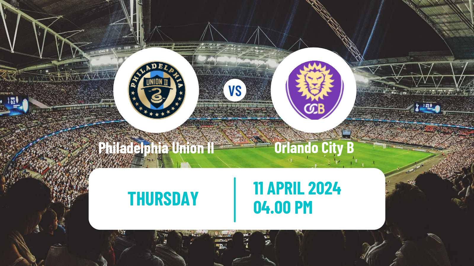 Soccer MLS Next Pro Philadelphia Union II - Orlando City B