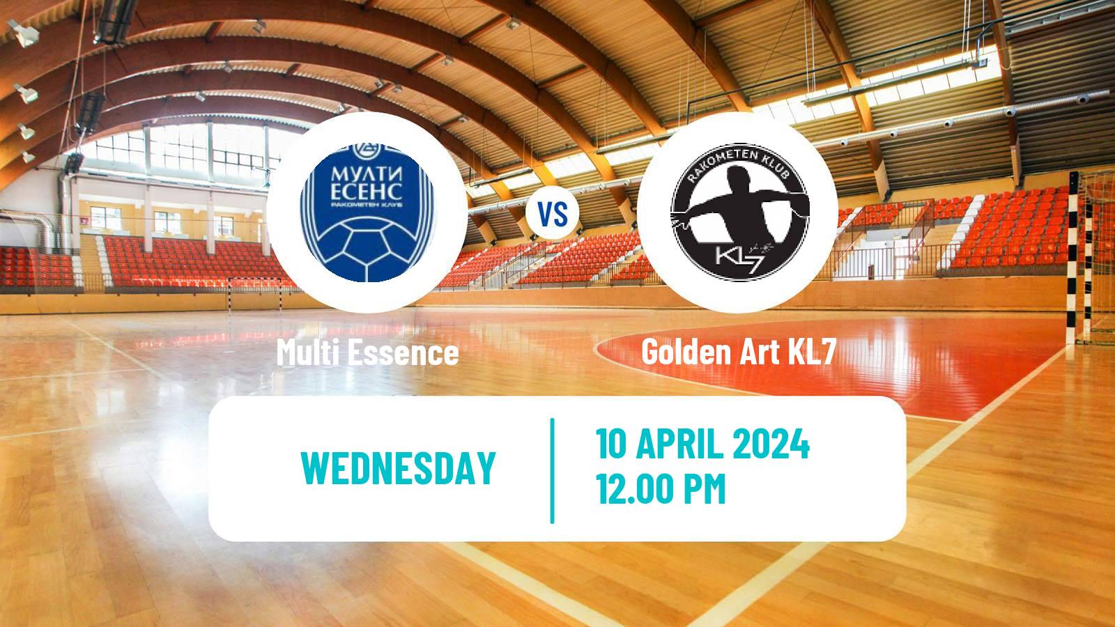 Handball North Macedonian Superleague Handball Multi Essence - Golden Art KL7