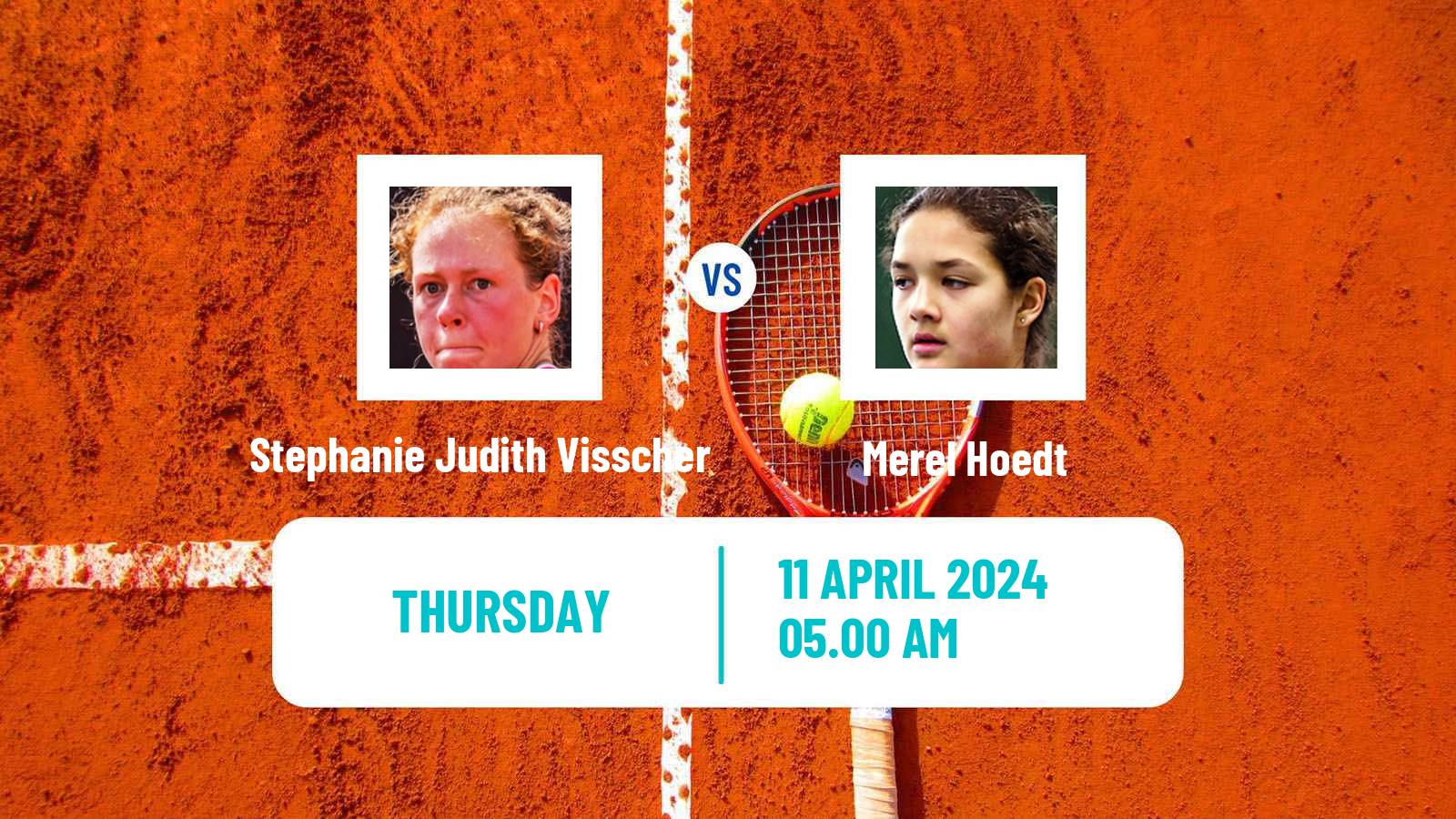 Tennis ITF W35 Bujumbura 2 Women Stephanie Judith Visscher - Merel Hoedt