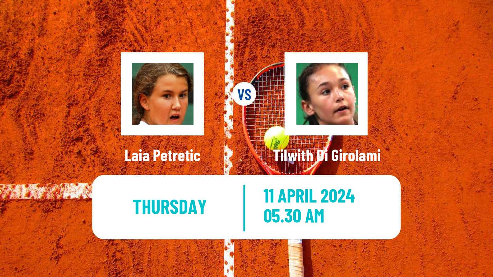 Tennis ITF W15 Telde 2 Women Laia Petretic - Tilwith Di Girolami