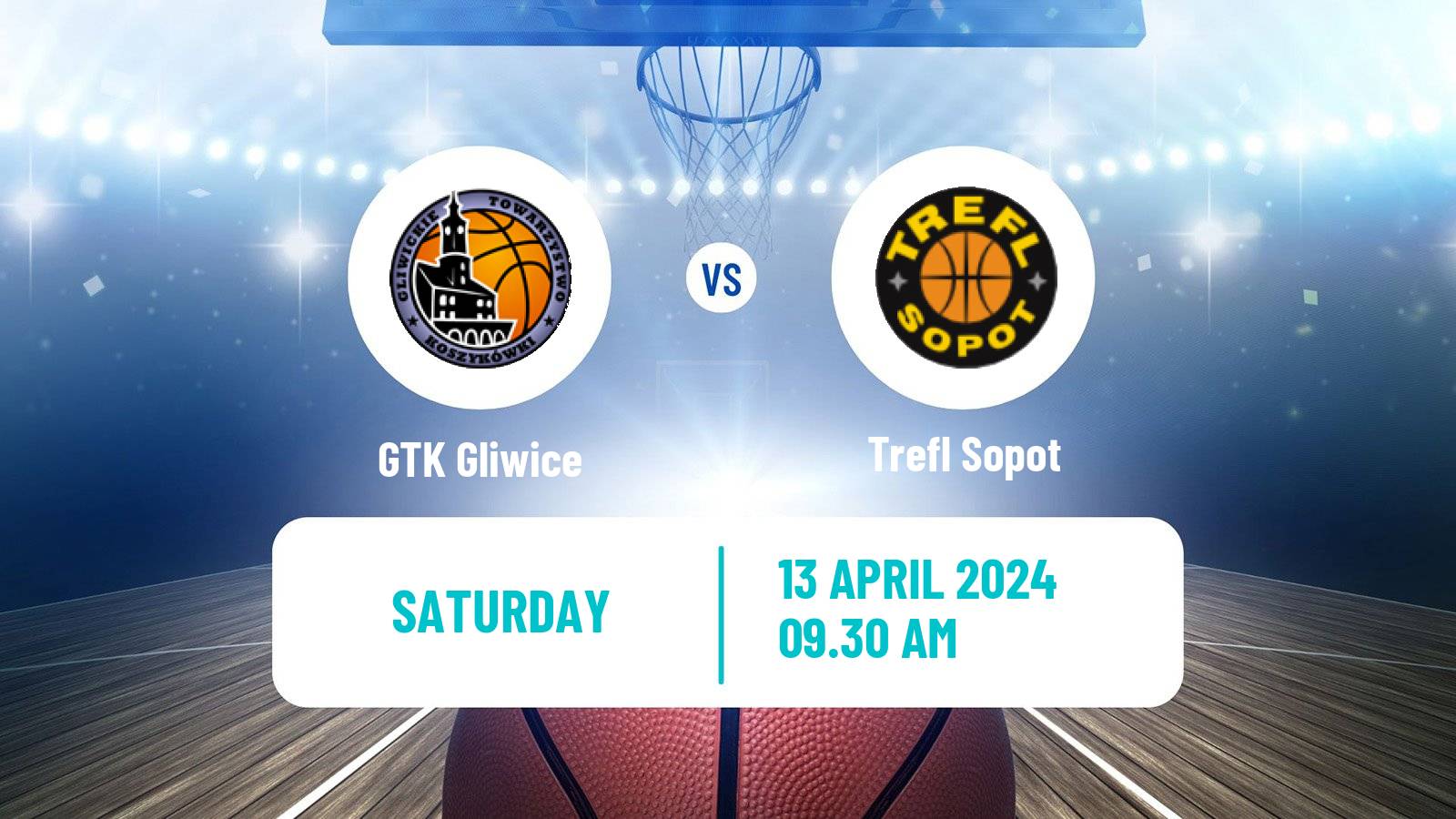 Basketball Polish Basket Liga GTK Gliwice - Trefl Sopot