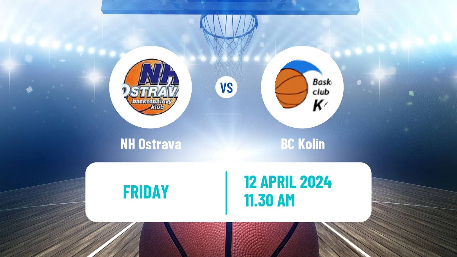 Basketball Czech NBL NH Ostrava - Kolín