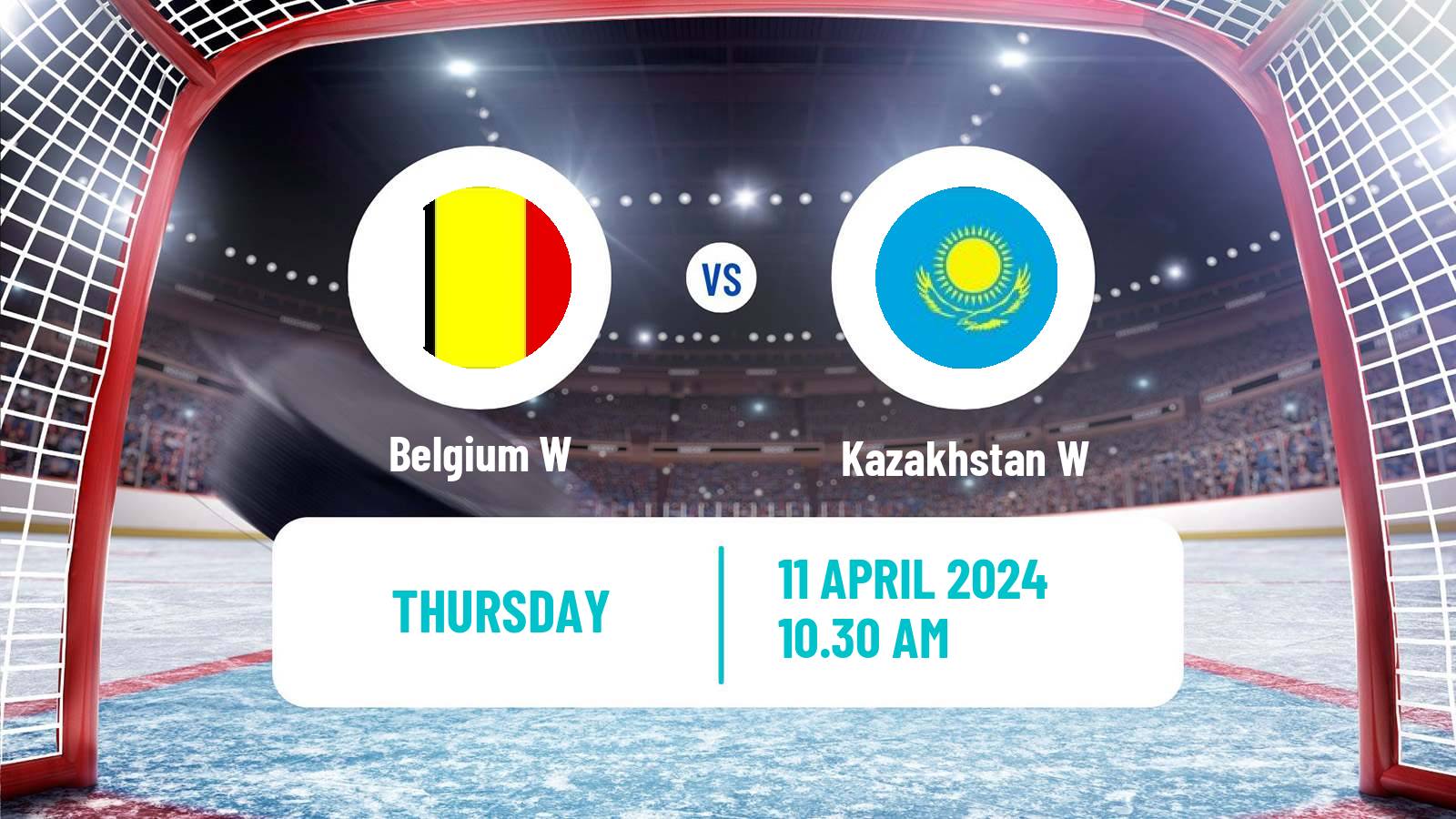 Hockey IIHF World Championship IIA Women Belgium W - Kazakhstan W