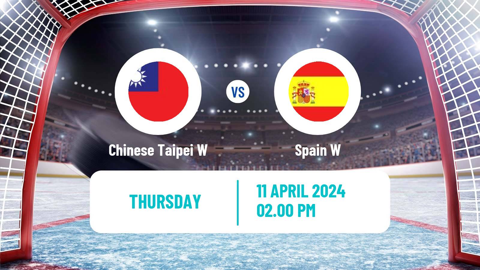 Hockey IIHF World Championship IIA Women Chinese Taipei W - Spain W