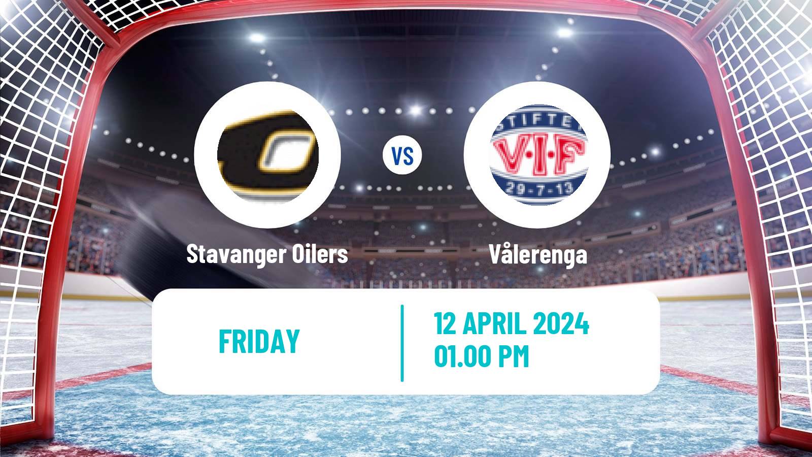 Hockey Norwegian Ligaen Hockey Stavanger Oilers - Vålerenga