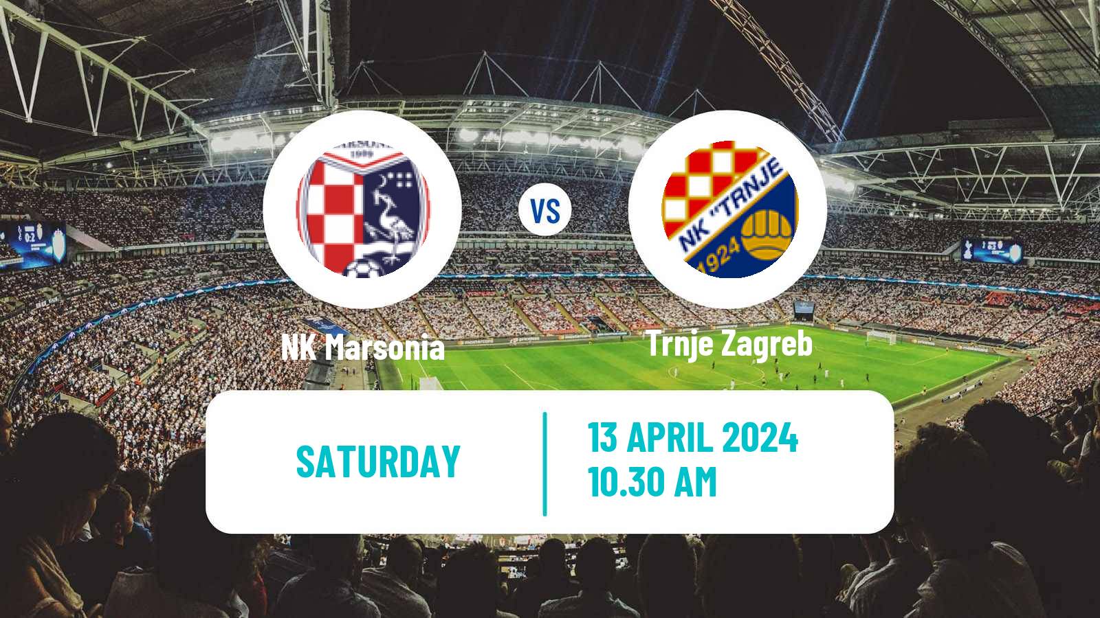 Soccer Croatian Druga NL Marsonia - Trnje Zagreb
