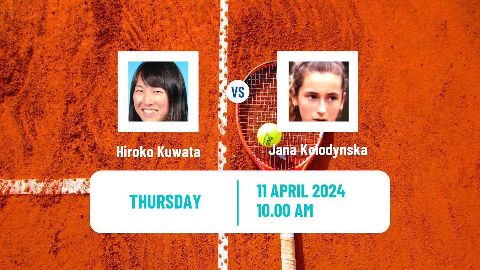 Tennis ITF W35 Boca Raton Fl Women Hiroko Kuwata - Jana Kolodynska