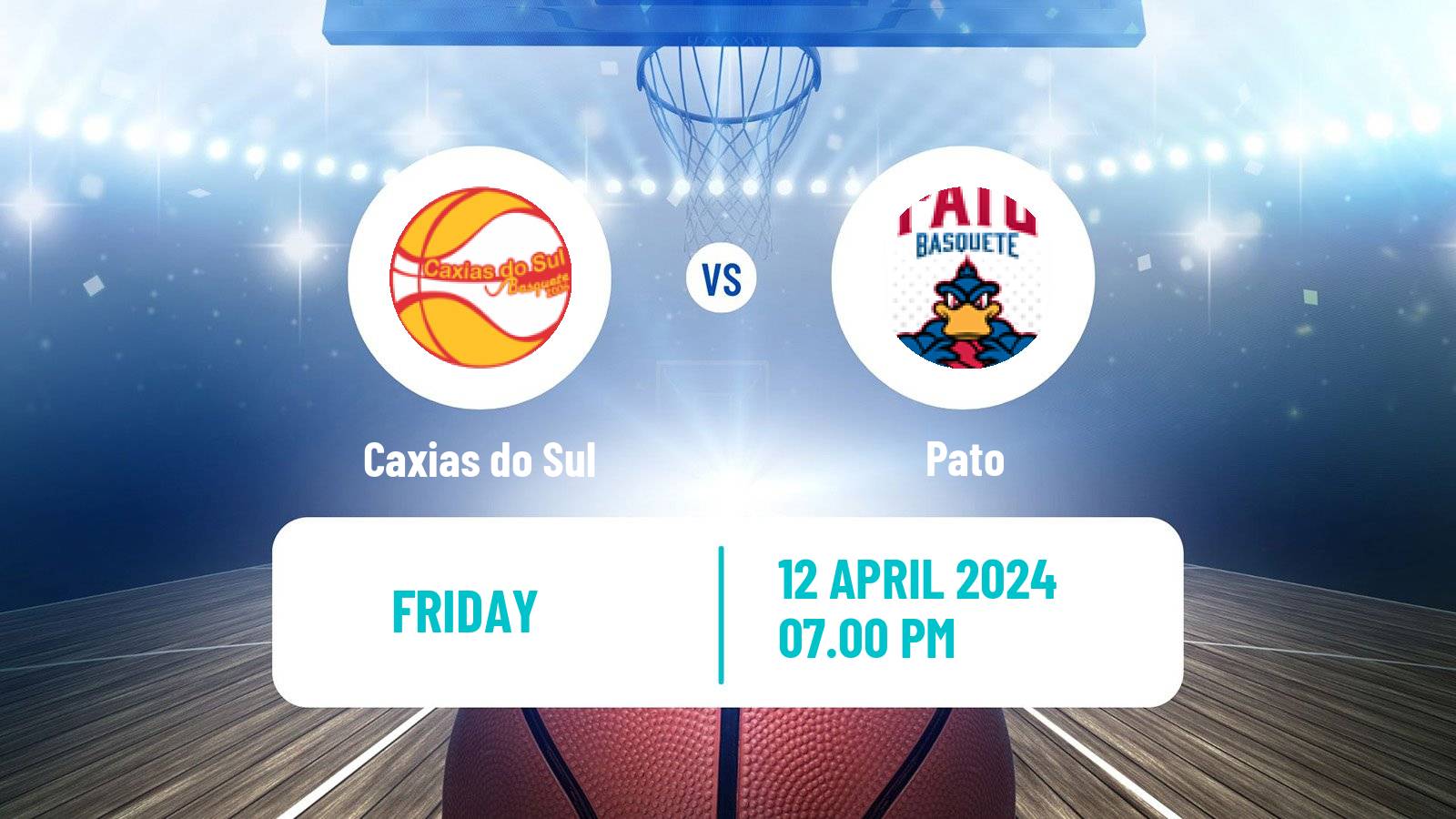 Basketball Brazilian NBB Caxias do Sul - Pato