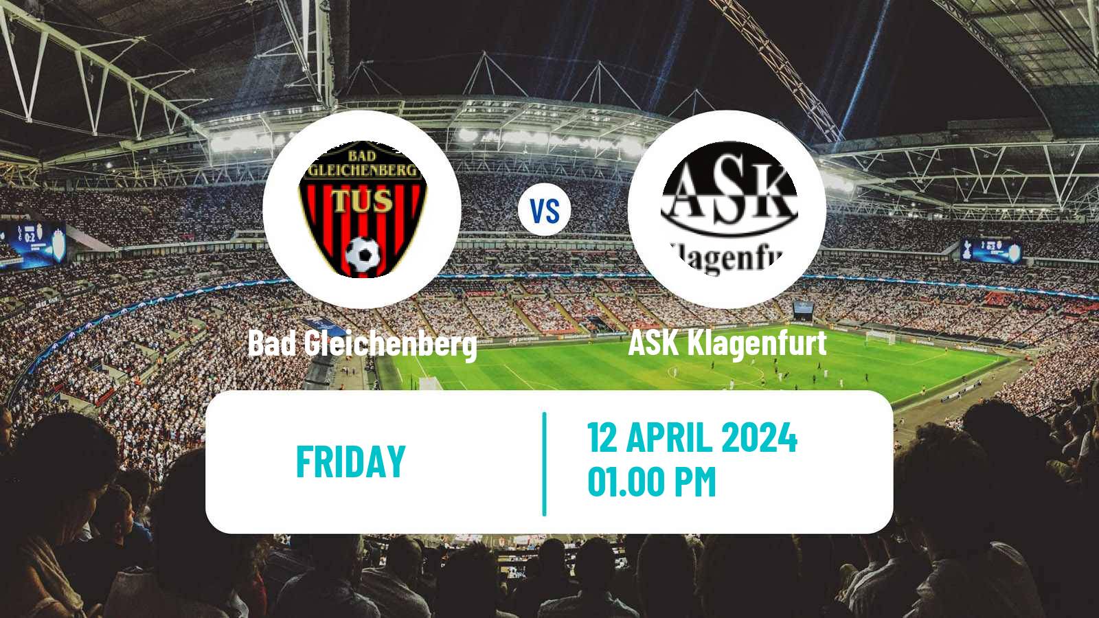 Soccer Austrian Regionalliga Central Bad Gleichenberg - ASK Klagenfurt
