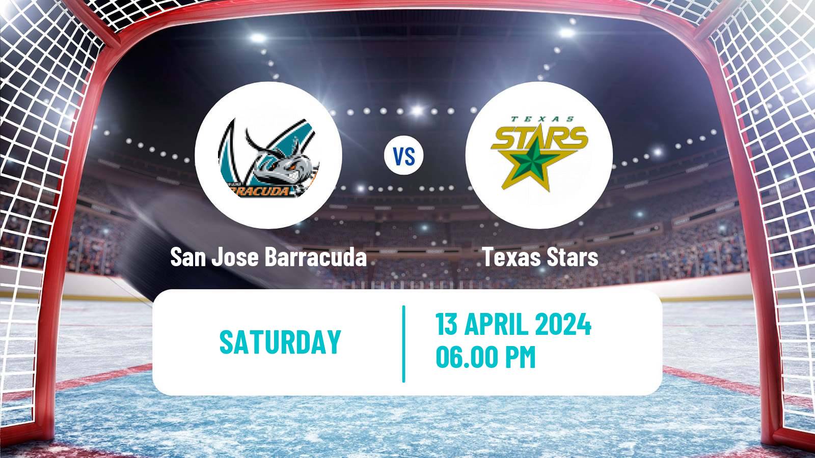 Hockey AHL San Jose Barracuda - Texas Stars