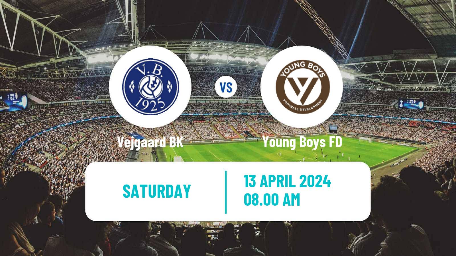 Soccer Danish 3 Division Vejgaard - Young Boys FD