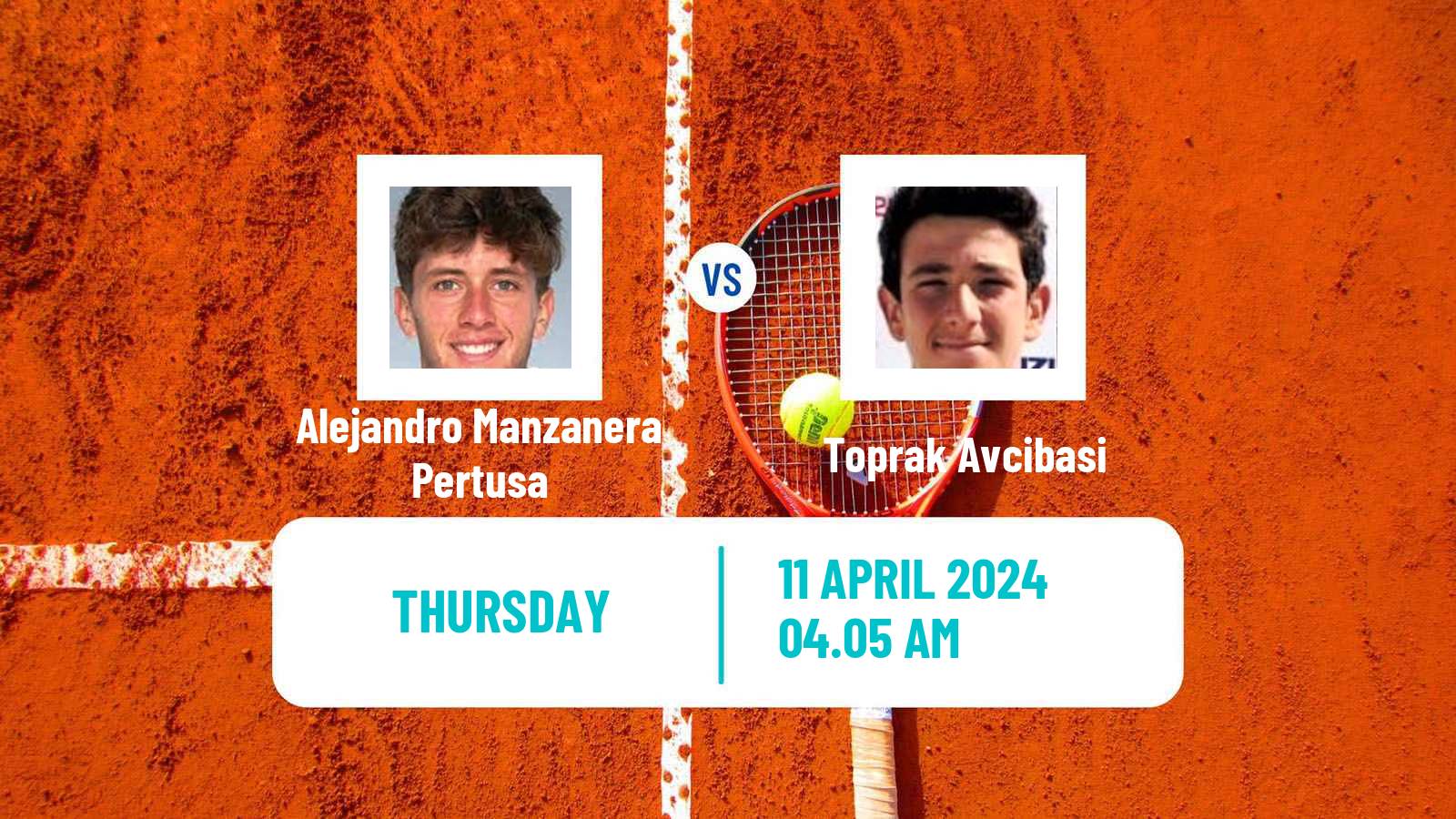 Tennis ITF M15 Telde Men Alejandro Manzanera Pertusa - Toprak Avcibasi