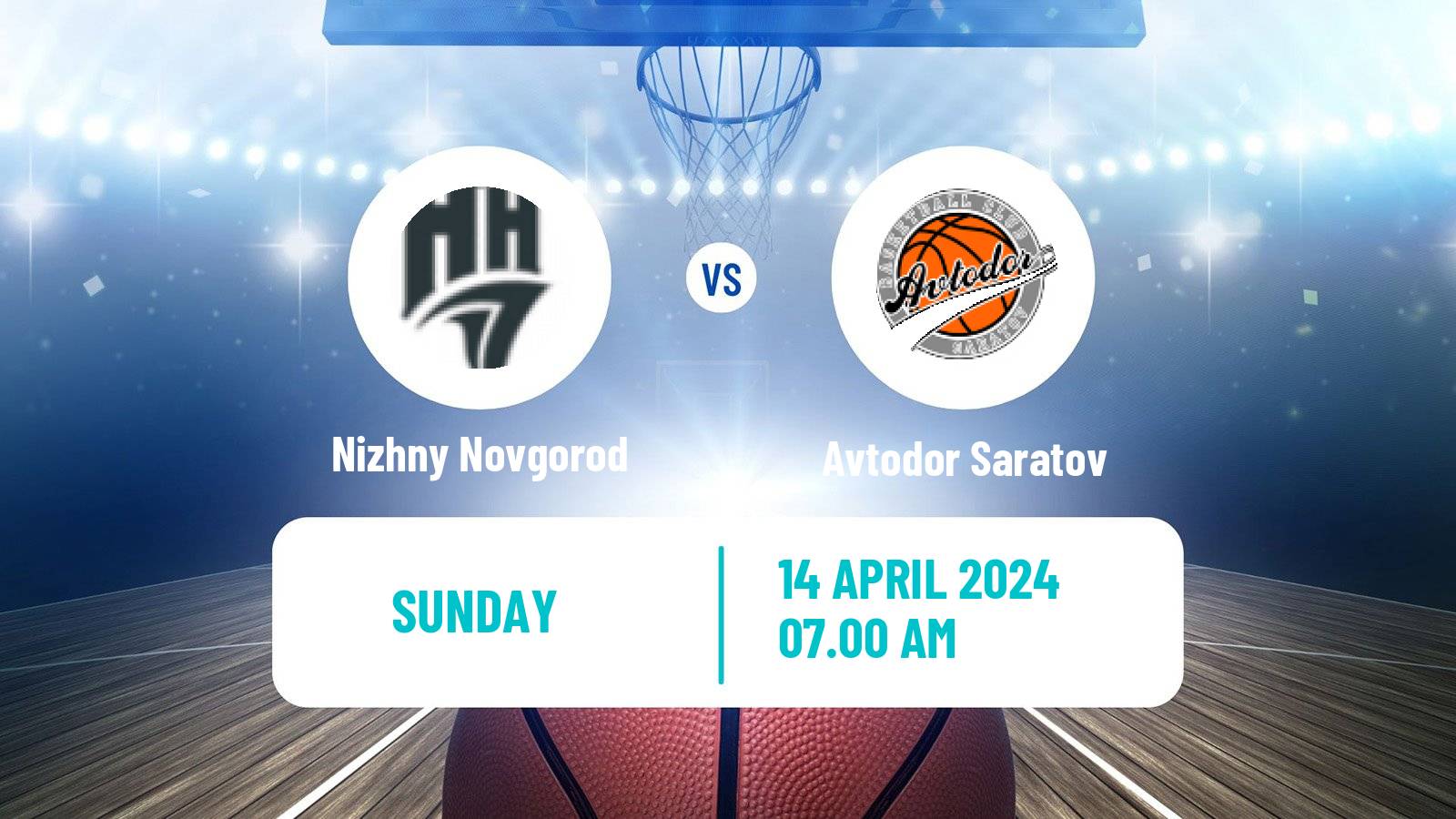 Basketball VTB United League Nizhny Novgorod - Avtodor Saratov