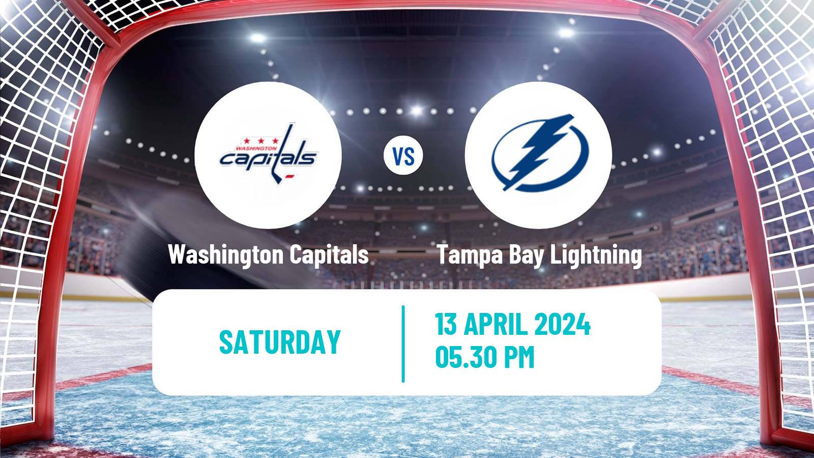 Hockey NHL Washington Capitals - Tampa Bay Lightning