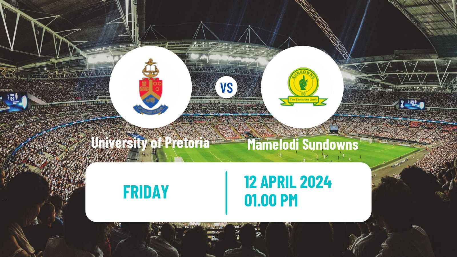 Soccer South African Nedbank Cup University of Pretoria - Mamelodi Sundowns