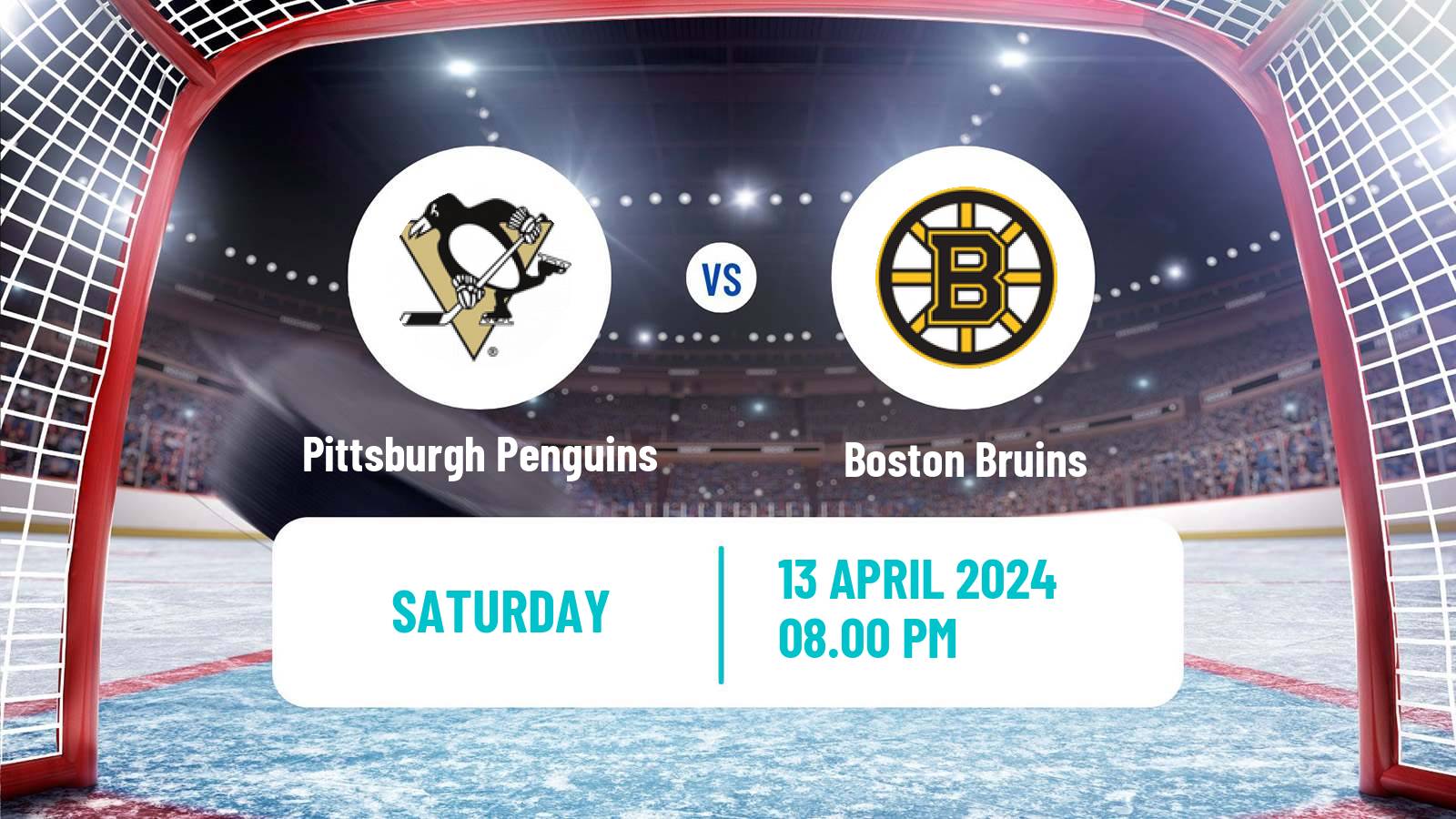 Hockey NHL Pittsburgh Penguins - Boston Bruins
