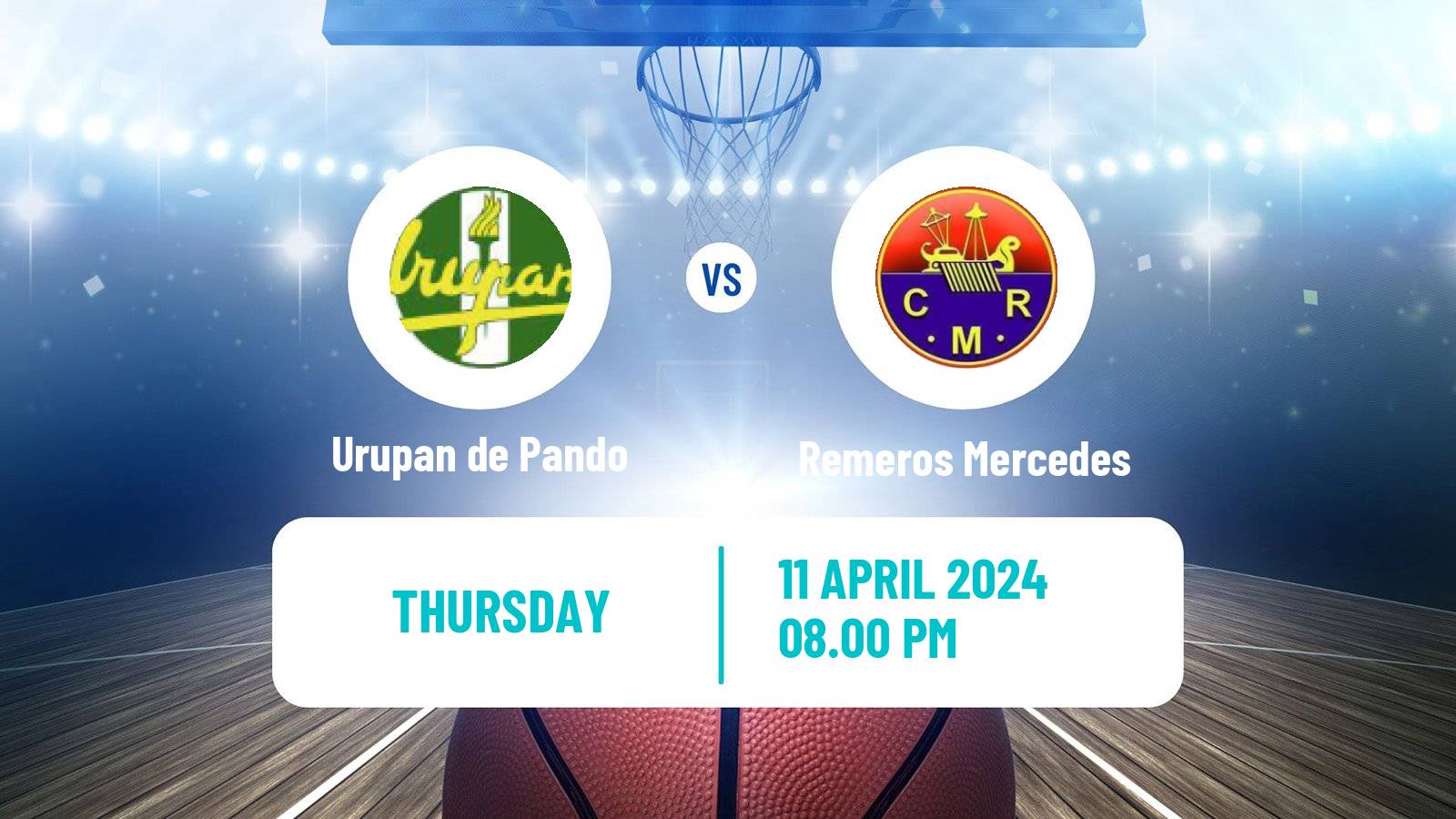 Basketball Uruguayan Liga Basketball Urupan de Pando - Remeros Mercedes