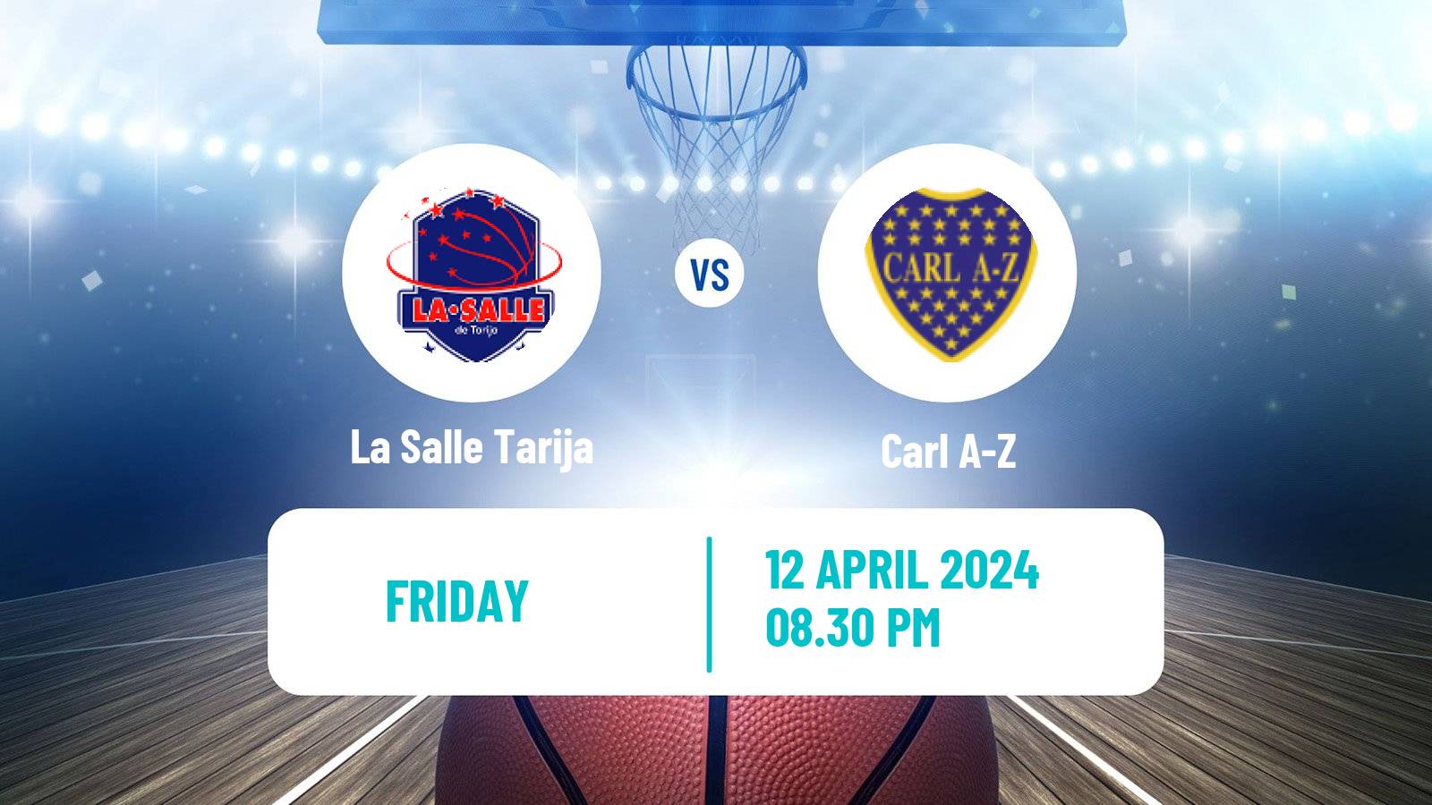Basketball Bolivian Libobasquet La Salle Tarija - Carl A-Z