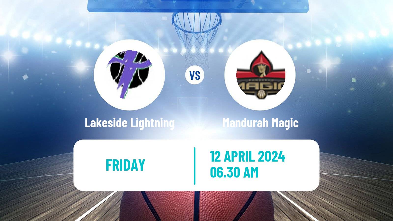 Basketball Australian NBL1 West Women Lakeside Lightning - Mandurah Magic