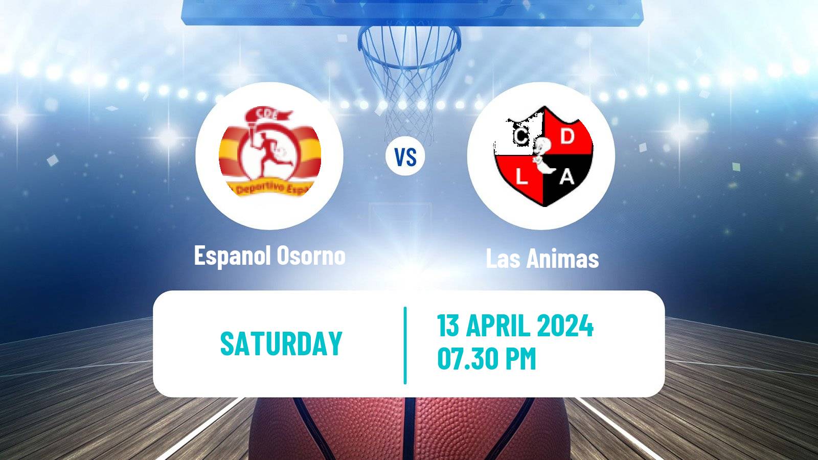 Basketball Chilean LNB Espanol Osorno - Las Animas