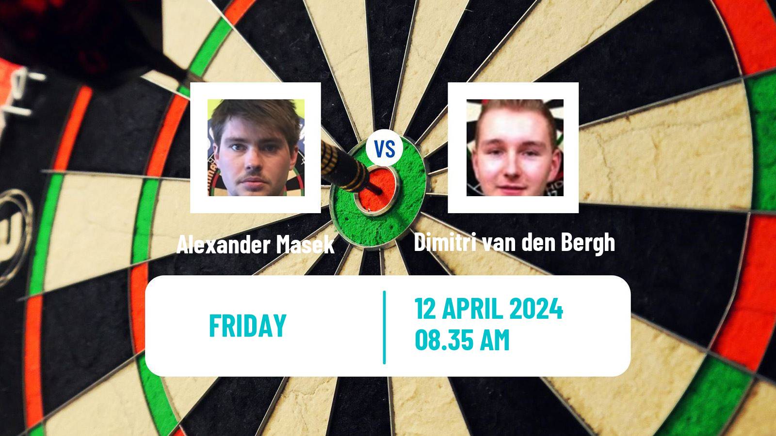 Darts European Tour 3 Alexander Masek - Dimitri van den Bergh