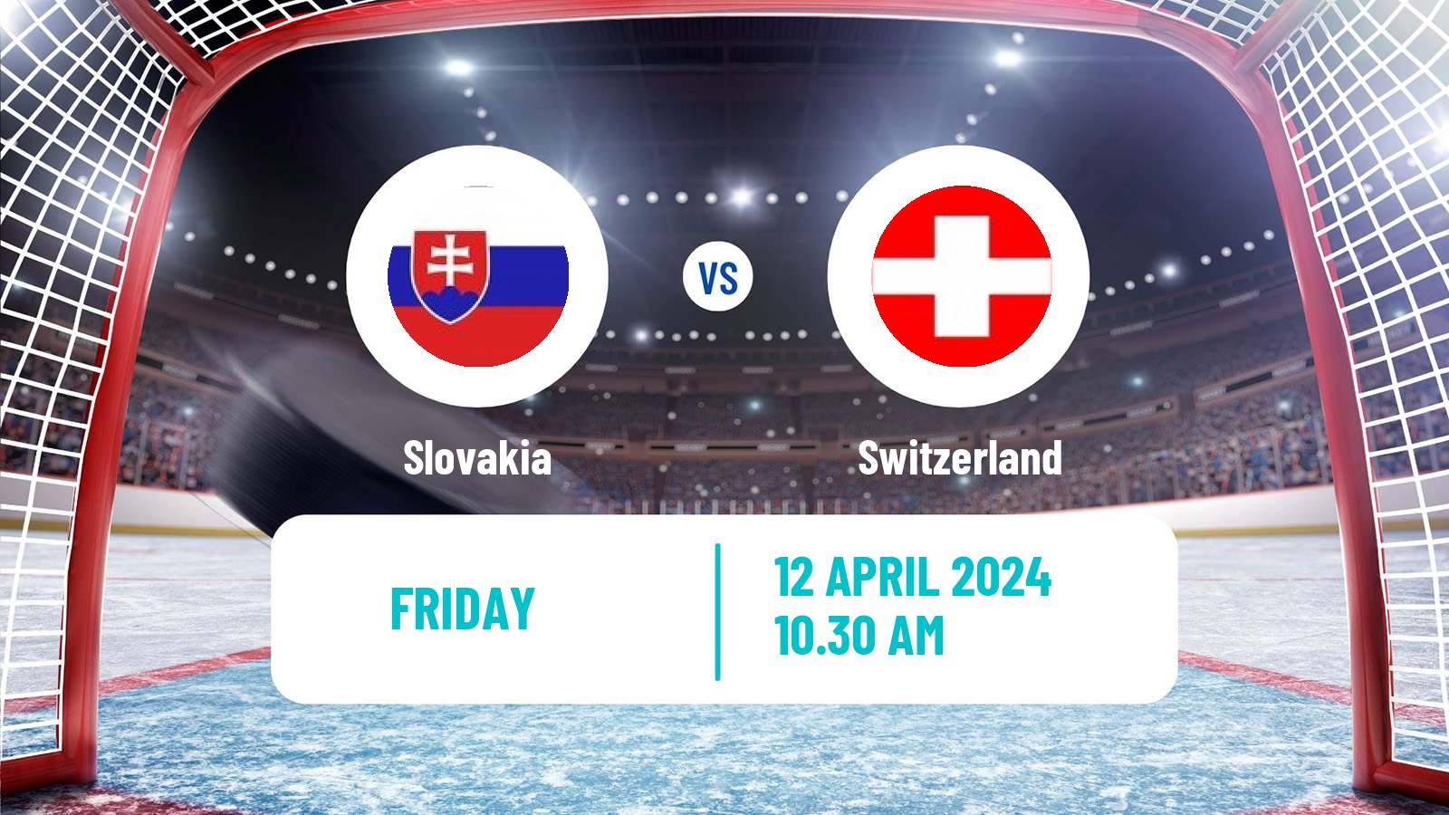 Hockey Friendly International Ice Hockey Slovakia - Switzerland