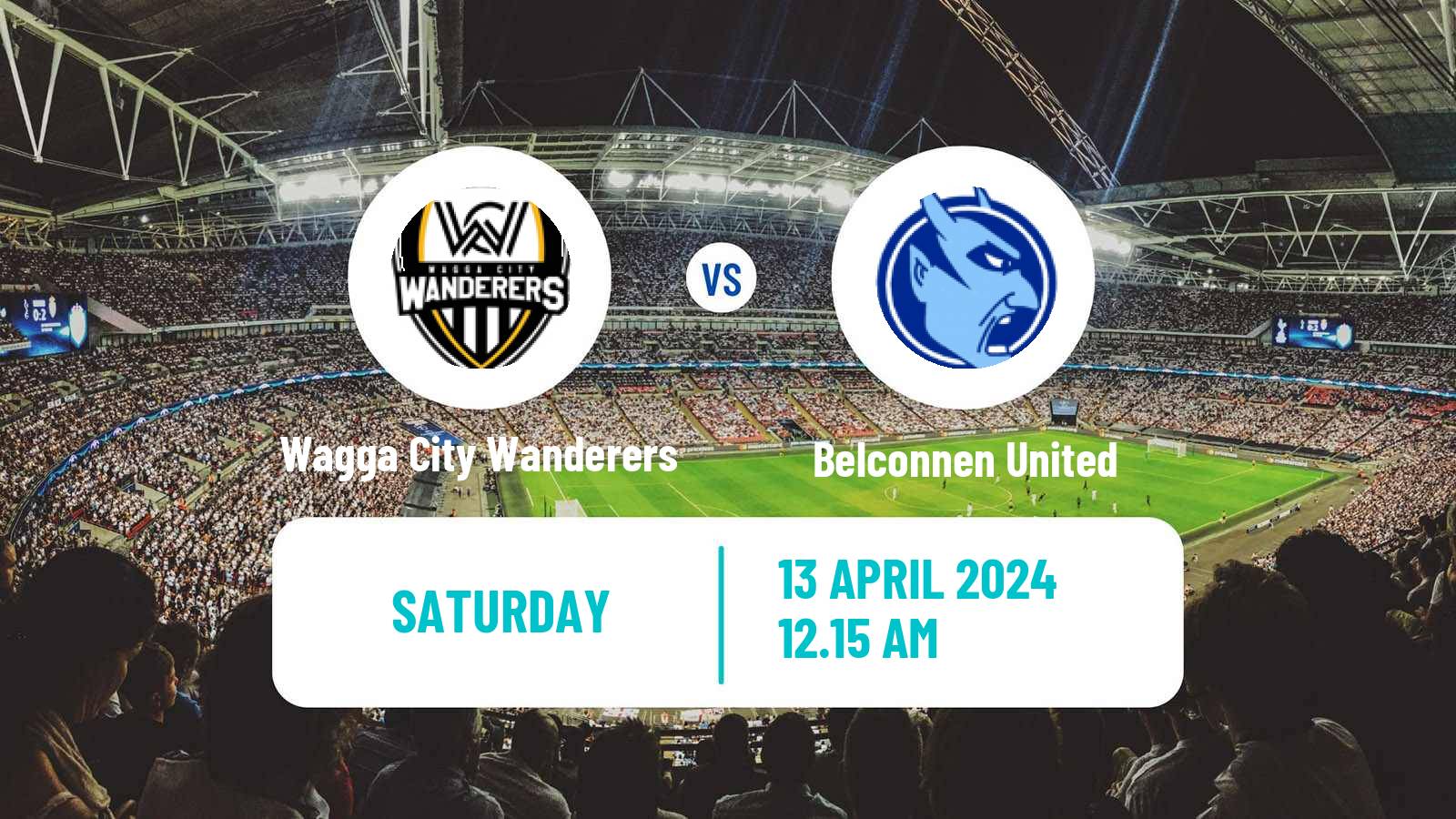 Soccer Australian Capital Premier League Wagga City Wanderers - Belconnen United