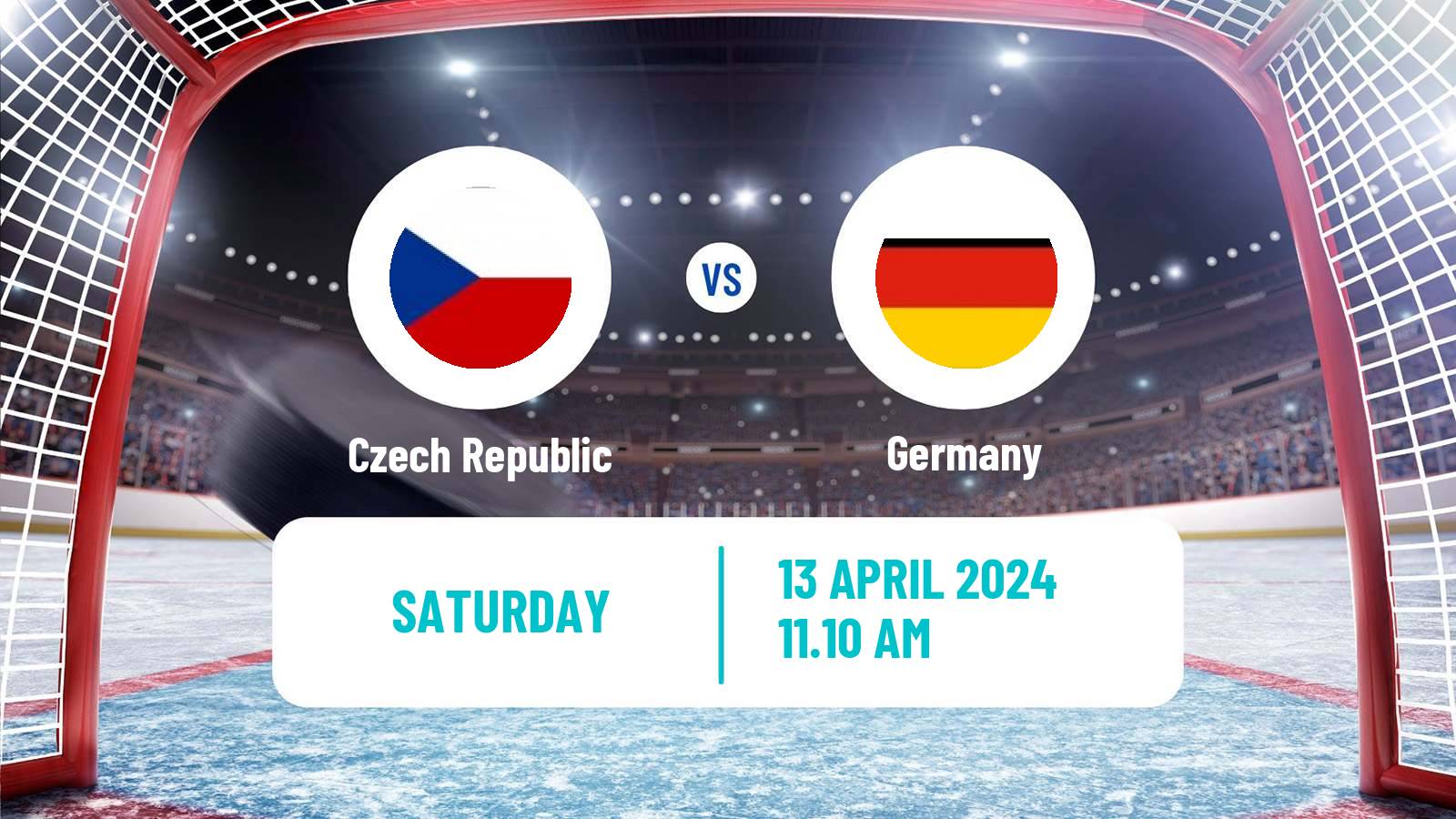 Hockey Friendly International Ice Hockey Czech Republic - Germany