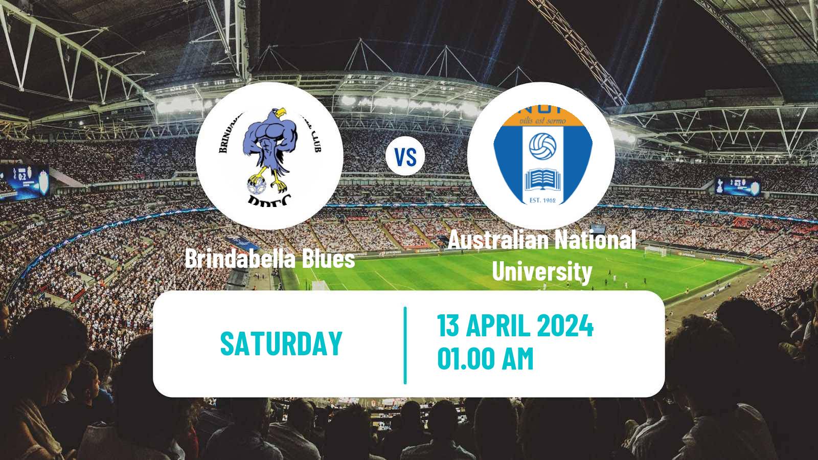 Soccer Australian Capital Premier League Brindabella Blues - Australian National University