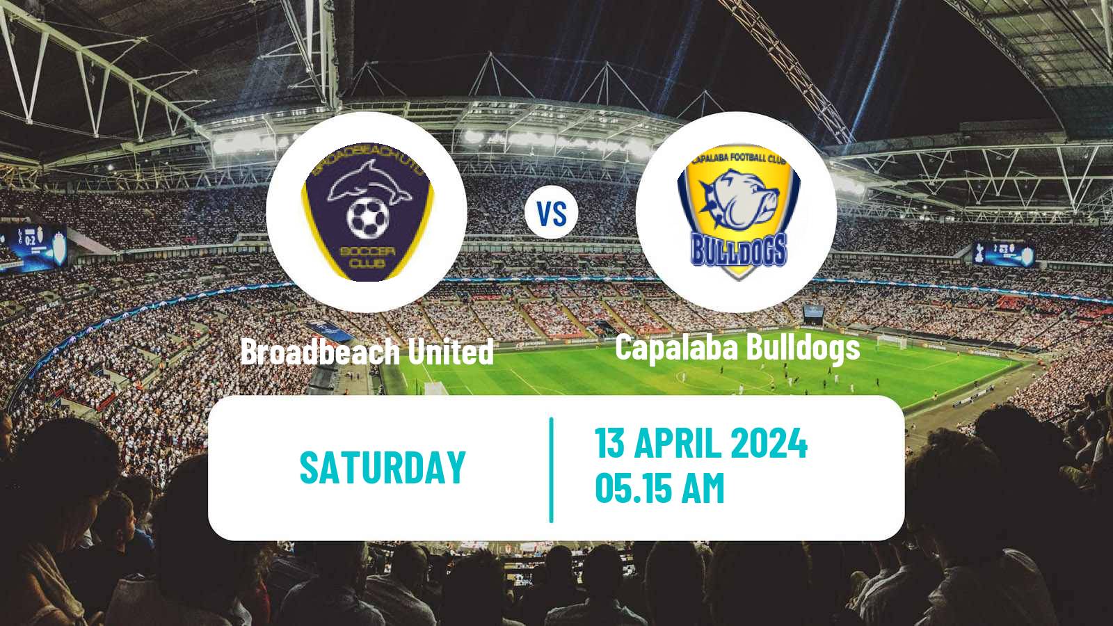 Soccer Australian Queensland Premier League Broadbeach United - Capalaba