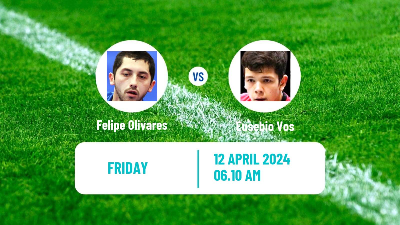 Table tennis Tt Star Series Men Felipe Olivares - Eusebio Vos