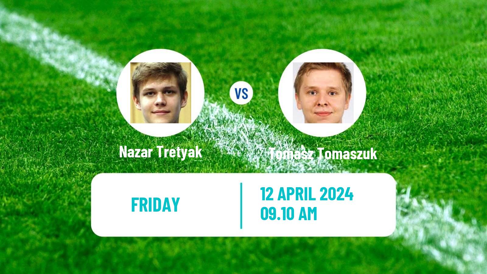 Table tennis Tt Star Series Men Nazar Tretyak - Tomasz Tomaszuk