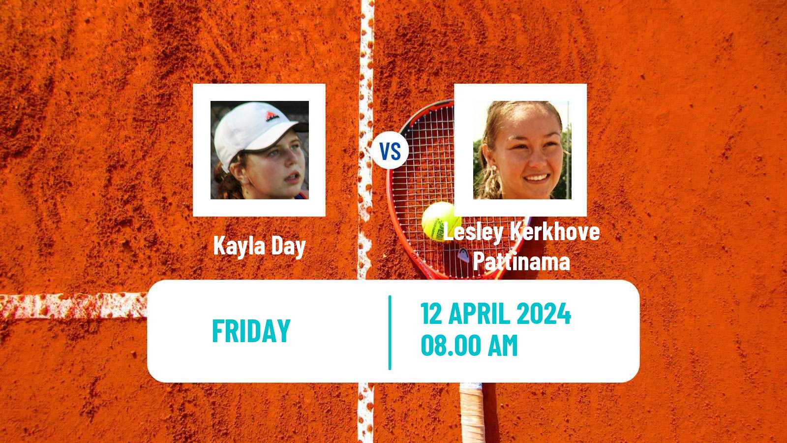 Tennis ITF W75 Bellinzona Women Kayla Day - Lesley Kerkhove Pattinama