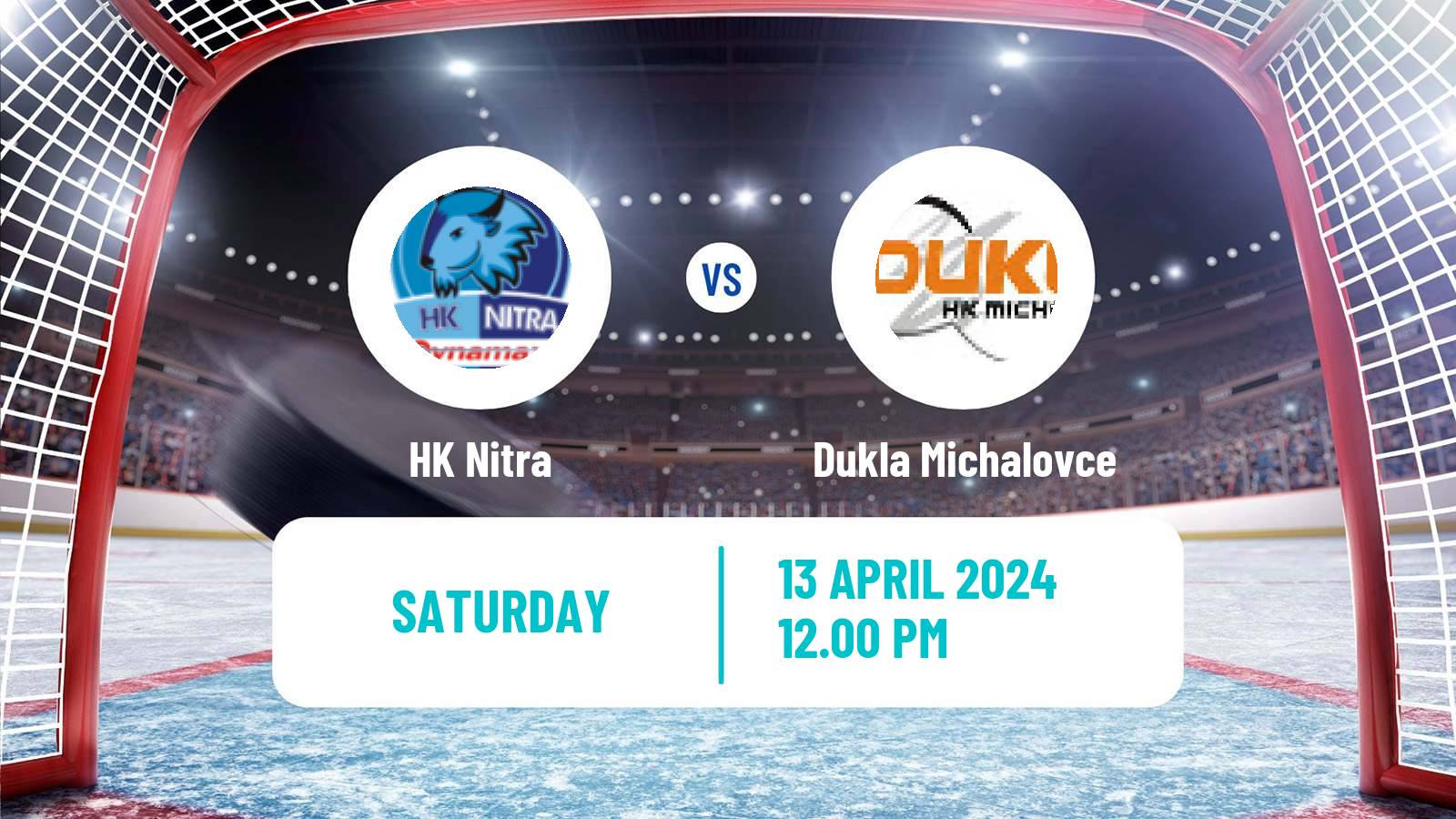 Hockey Slovak Extraliga Nitra - Dukla Michalovce
