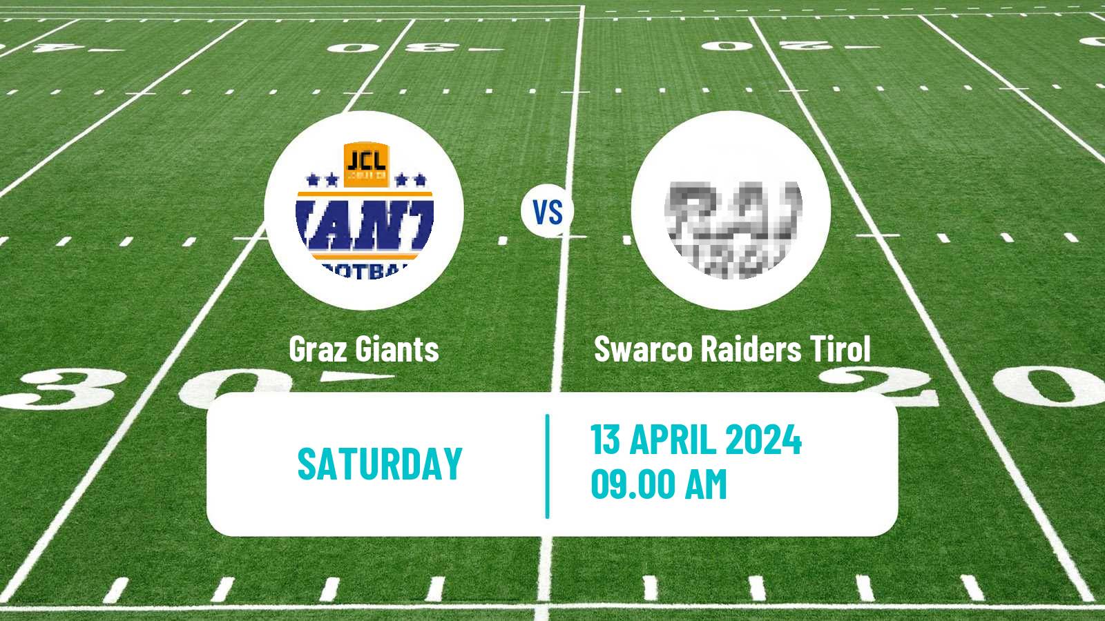 American football Austrian Football League Graz Giants - Swarco Raiders Tirol