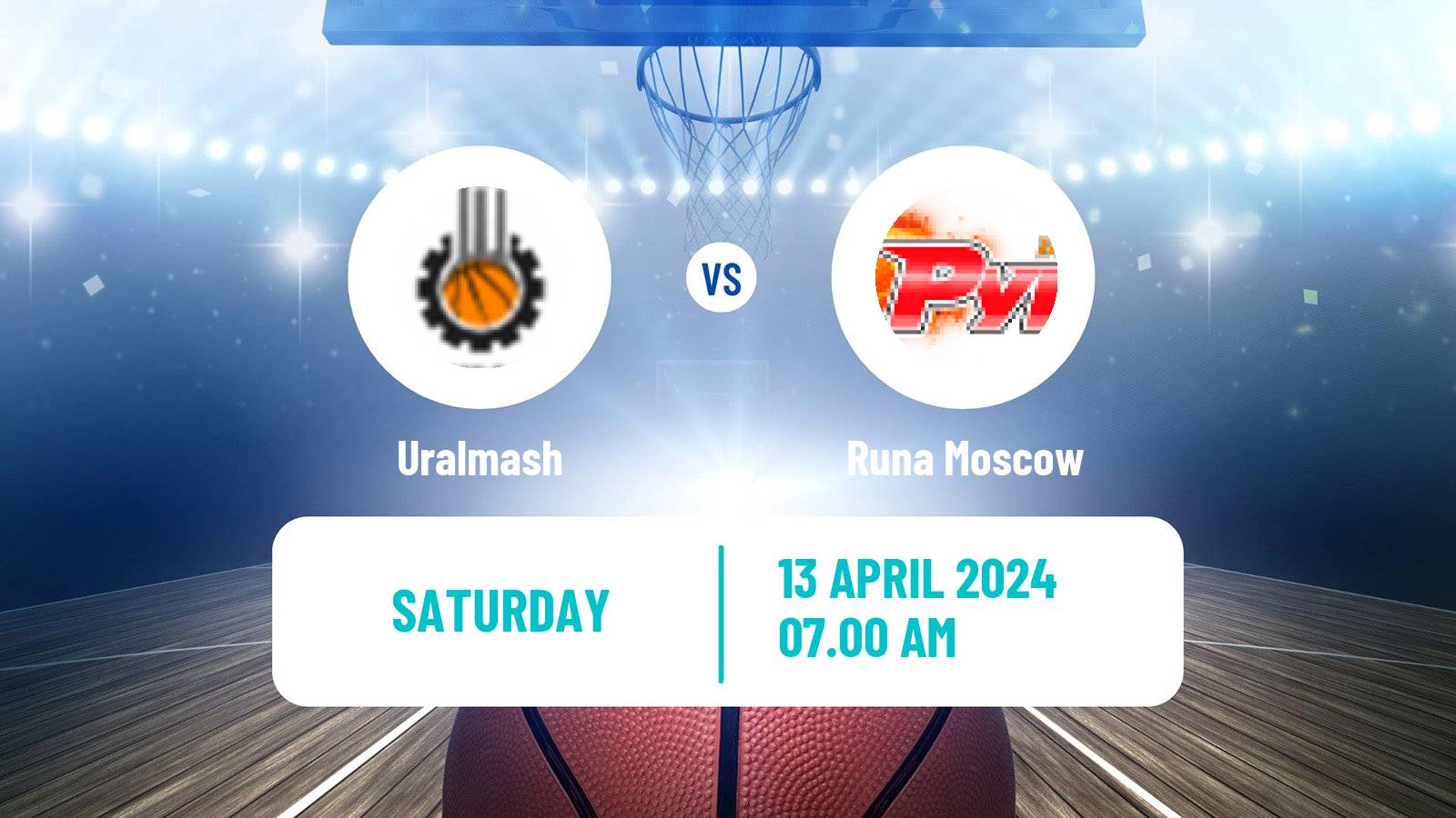 Basketball VTB United League Uralmash - Runa Moscow
