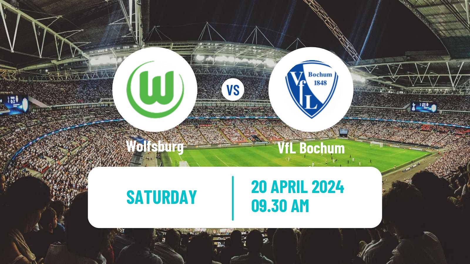 Soccer German Bundesliga Wolfsburg - Bochum