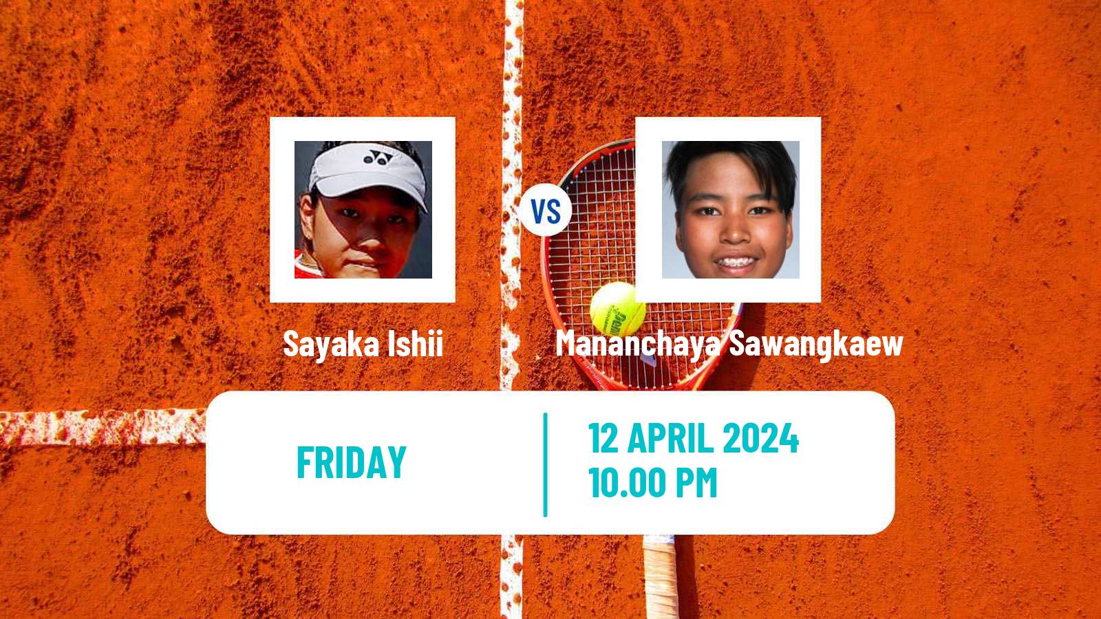 Tennis ITF W35 Osaka Women Sayaka Ishii - Mananchaya Sawangkaew