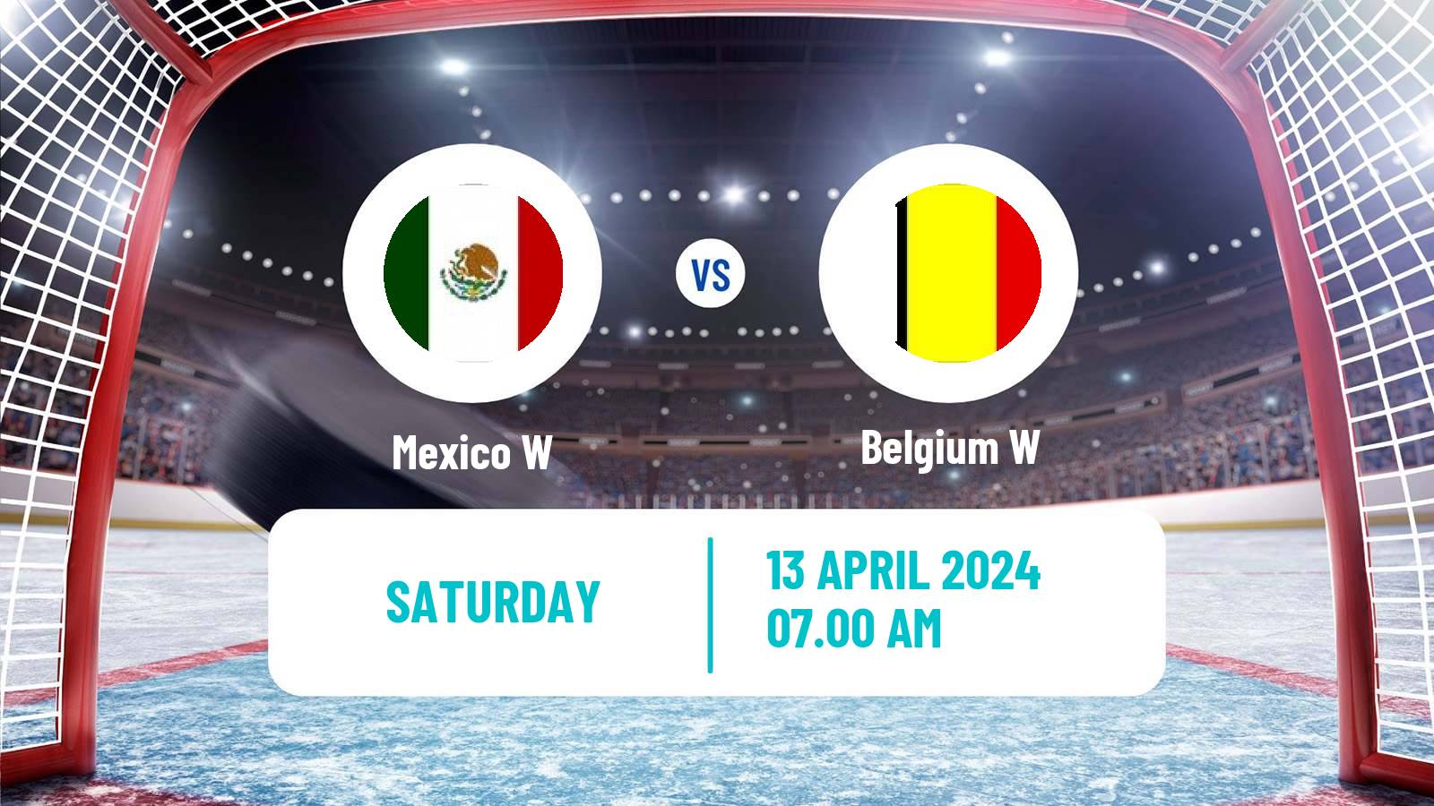 Hockey IIHF World Championship IIA Women Mexico W - Belgium W