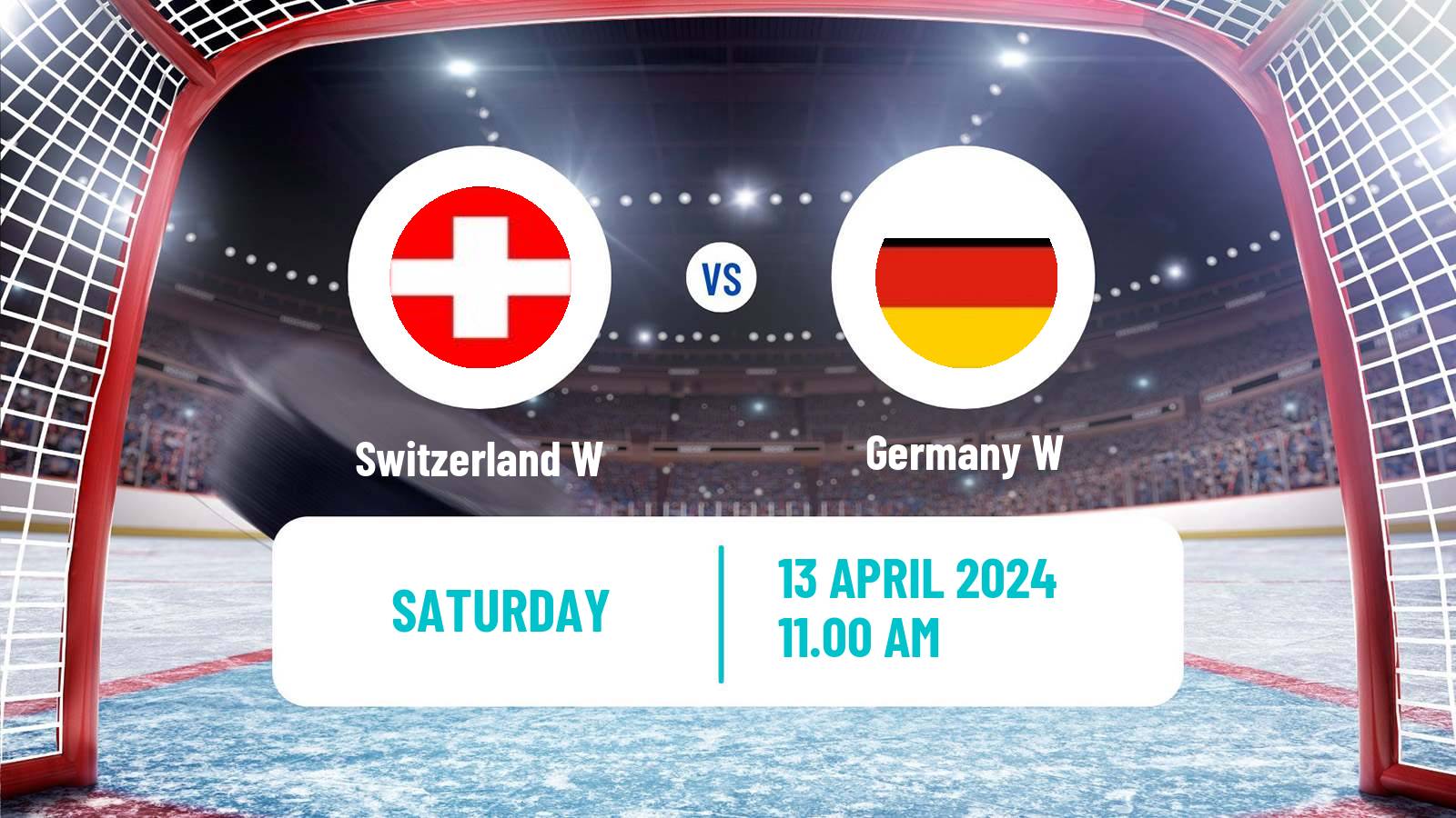 Hockey IIHF World Championship Women Switzerland W - Germany W