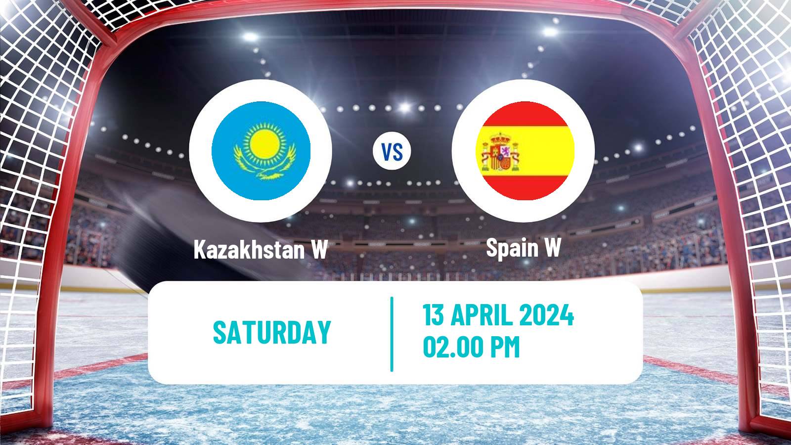 Hockey IIHF World Championship IIA Women Kazakhstan W - Spain W