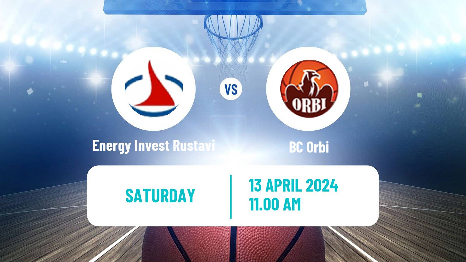 Basketball Georgian Superleague Basketball Energy Invest Rustavi - Orbi