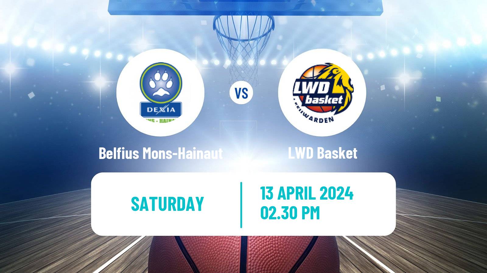 Basketball BNXT League Belfius Mons-Hainaut - LWD Basket