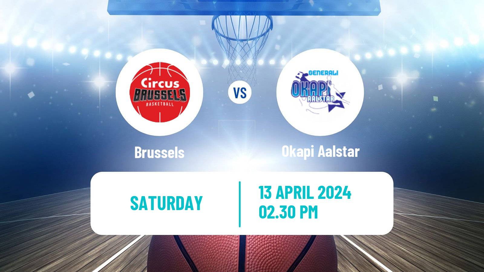 Basketball BNXT League Brussels - Okapi Aalstar