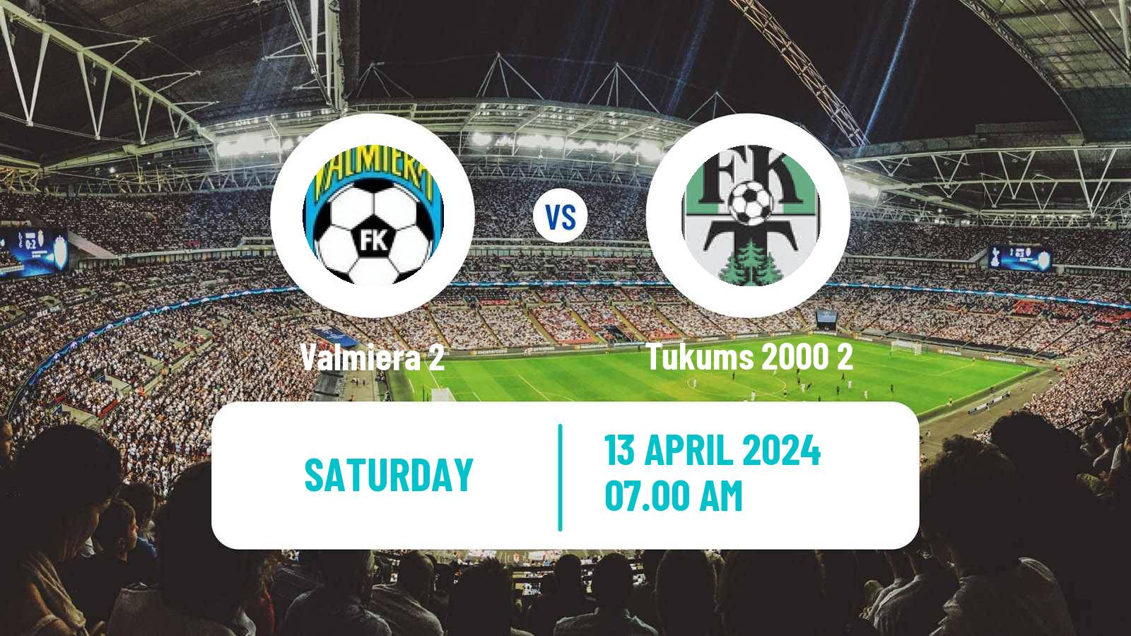 Soccer Latvian 1 Liga Valmiera 2 - Tukums 2000 2