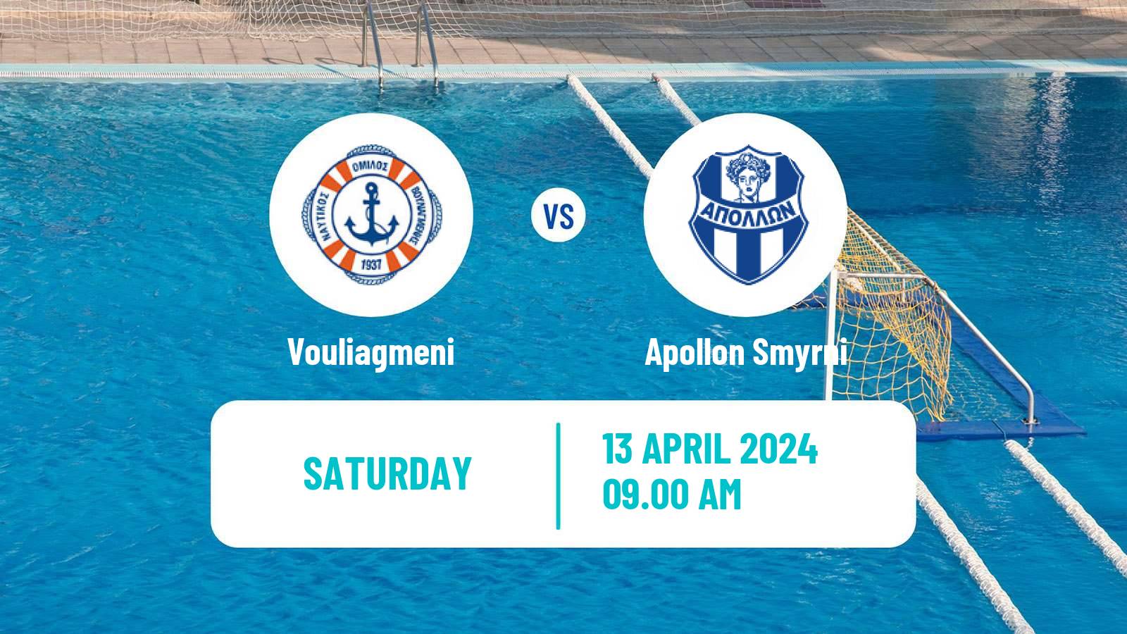 Water polo Greek A1 Water Polo Vouliagmeni - Apollon Smyrni