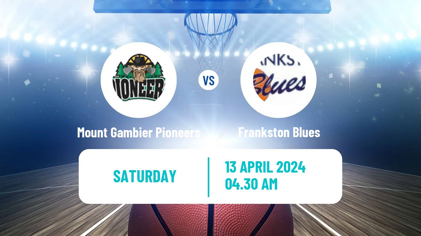 Basketball Australian NBL1 South Women Mount Gambier Pioneers - Frankston Blues
