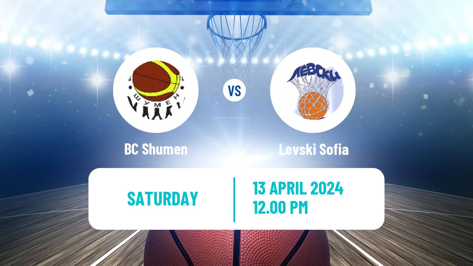Basketball Bulgarian NBL Shumen - Levski Sofia