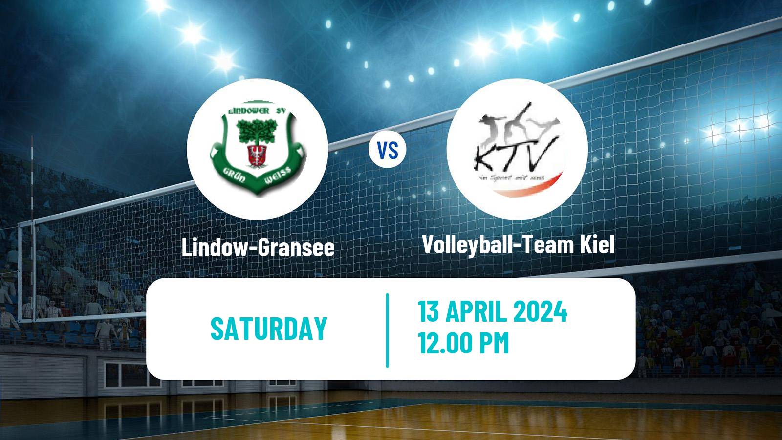 Volleyball German 2 Bundesliga North Volleyball Lindow-Gransee - Volleyball-Team Kiel