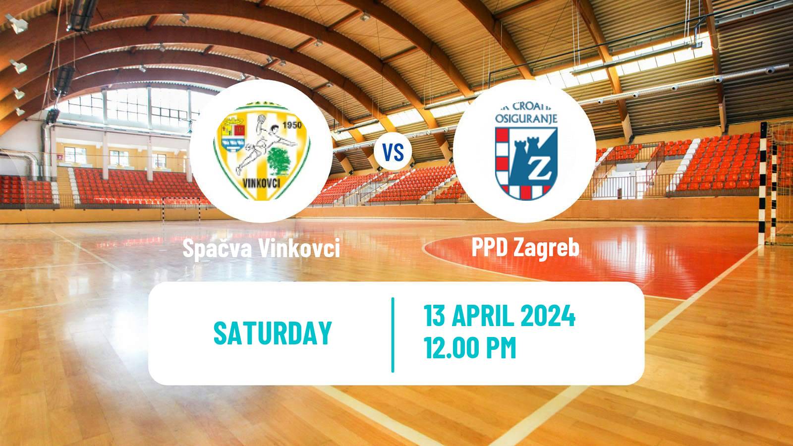 Handball Croatian Premijer Liga Handball Spačva Vinkovci - PPD Zagreb